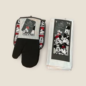 Set of kitchen towels and mettins Disney Minnie Mouse